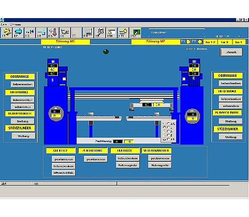Визуализация процесса листогибочной машины  | ATG