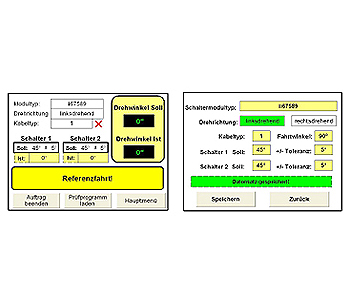 Funktionsprüfstand Schaltermodule | ATG