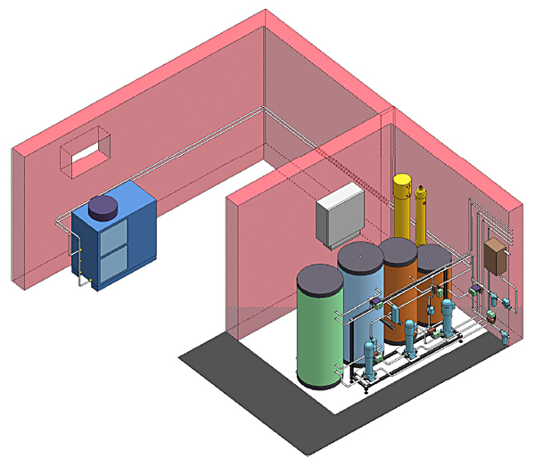 Dichtheitsprüfanlage PDFA 1/2-1 | ATG